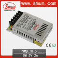 10W 5VDC 2A Slim Plastic Case Switching Power Supply